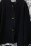 Mutedance 24 Autumn and Winter Collarless Button-down Jacket MD-MD24FW22-DARK MD24FW21 MD24FW22